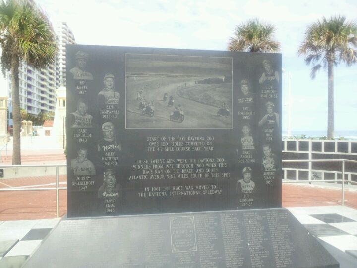 The Daytona 200 Monument, 12 N Ocean Ave, Daytona Beach, FL MapQuest