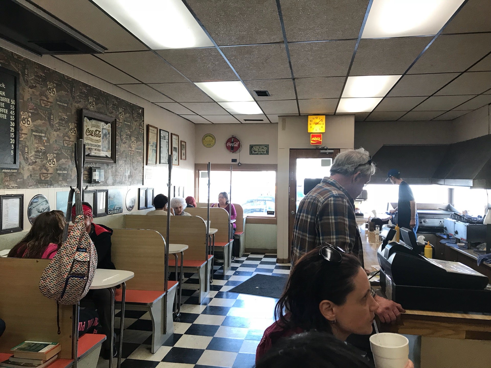 The New White Steamer, 21 E Main St, Washington, IN, Eating places