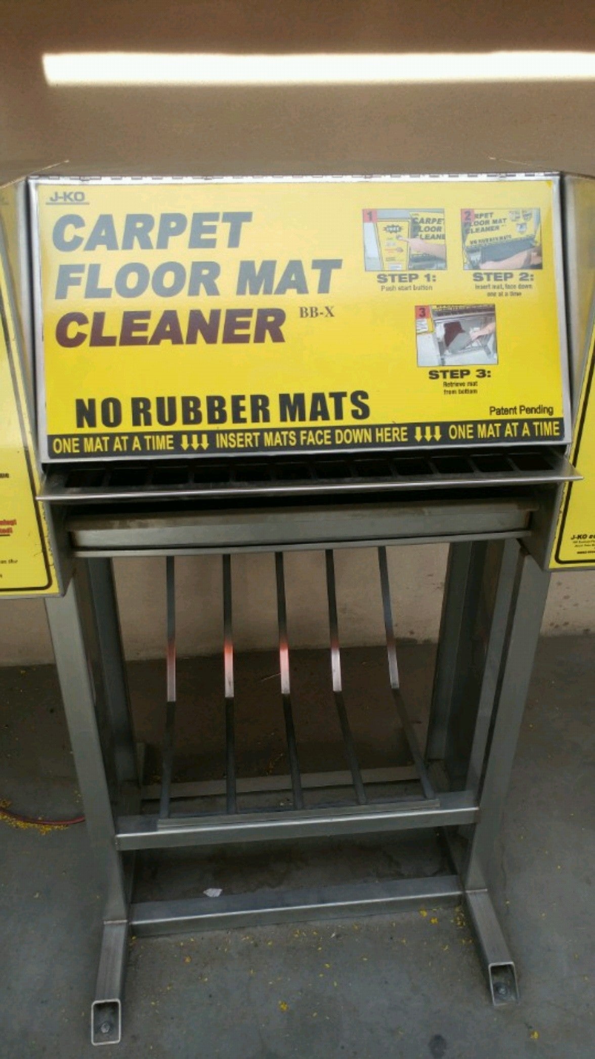 J-KO Car Wash Floor Mat Cleaner