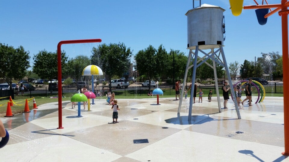Founders' Park Splash Pad, 22407 S Ellsworth Rd, Queen Creek, AZ, Parks -  MapQuest