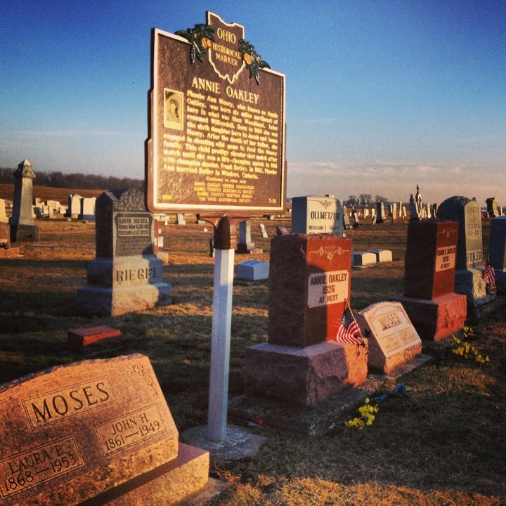 Annie Oakley's Gravesite, US-127, Versailles, OH, Cemeteries - MapQuest