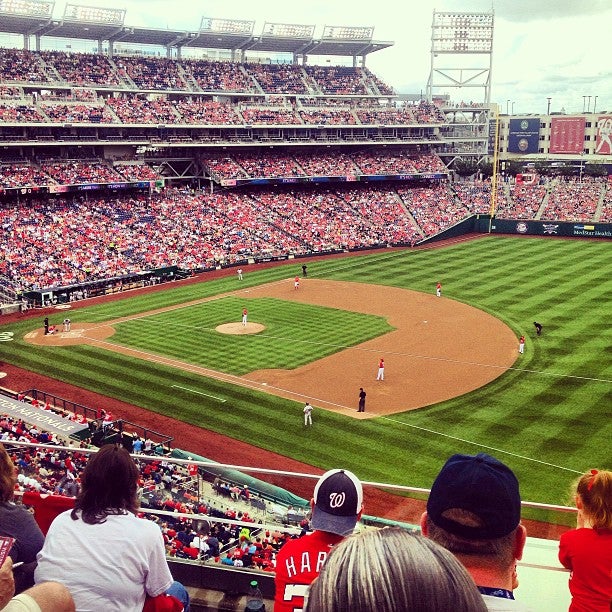 Nationals Park, 1500 S Capitol St SE, Washington, DC, Landmark - MapQuest