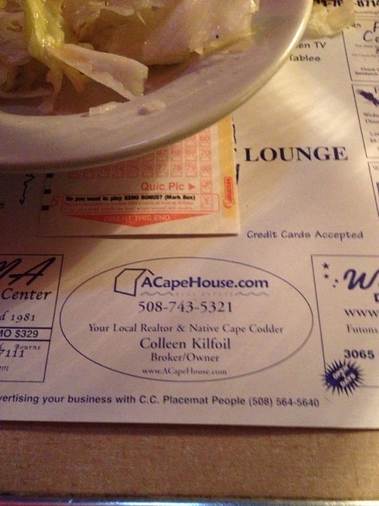 Trading Post Lounge, 12 Trowbridge Rd, Bourne, Town of, MA, Eating