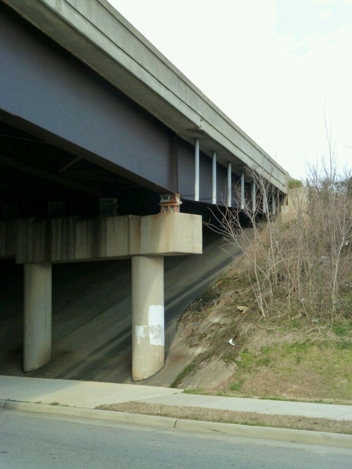 Interstate 40 Overpass Over Wilmington Street, S Wilmington St, Raleigh ...