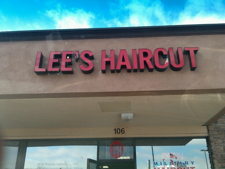 Lee's Haircut Photos