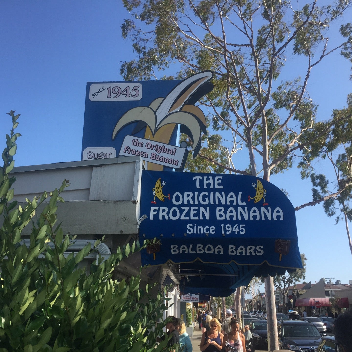 Sugar n Spice Original Frozen Banana, 310 Marine Ave, Balboa Island, CA