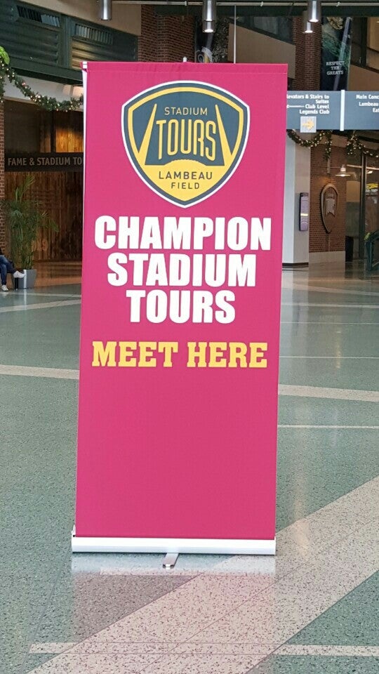 The Champion's Club at Lambeau Field - the experience of a