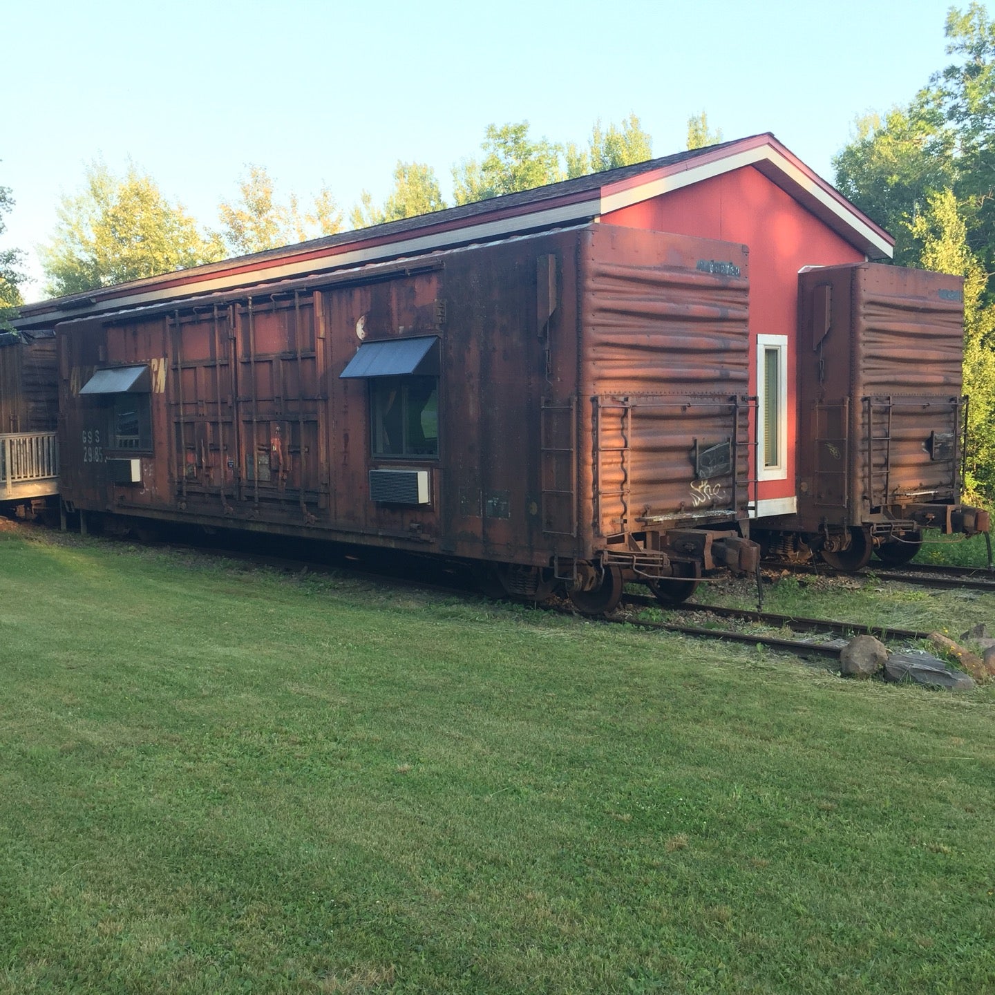 Northern Rail Traincar Inn, 1730 Highway 3, Two Harbors, MN, Bed