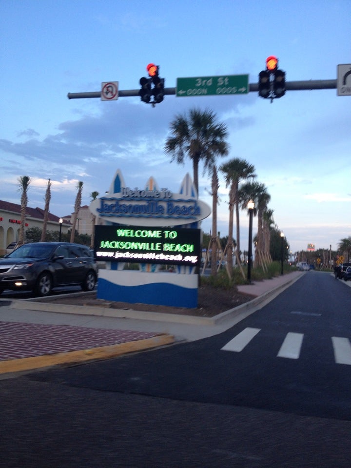 To Jacksonville Beach Sign, 3rd St S, Jacksonville Beach, FL