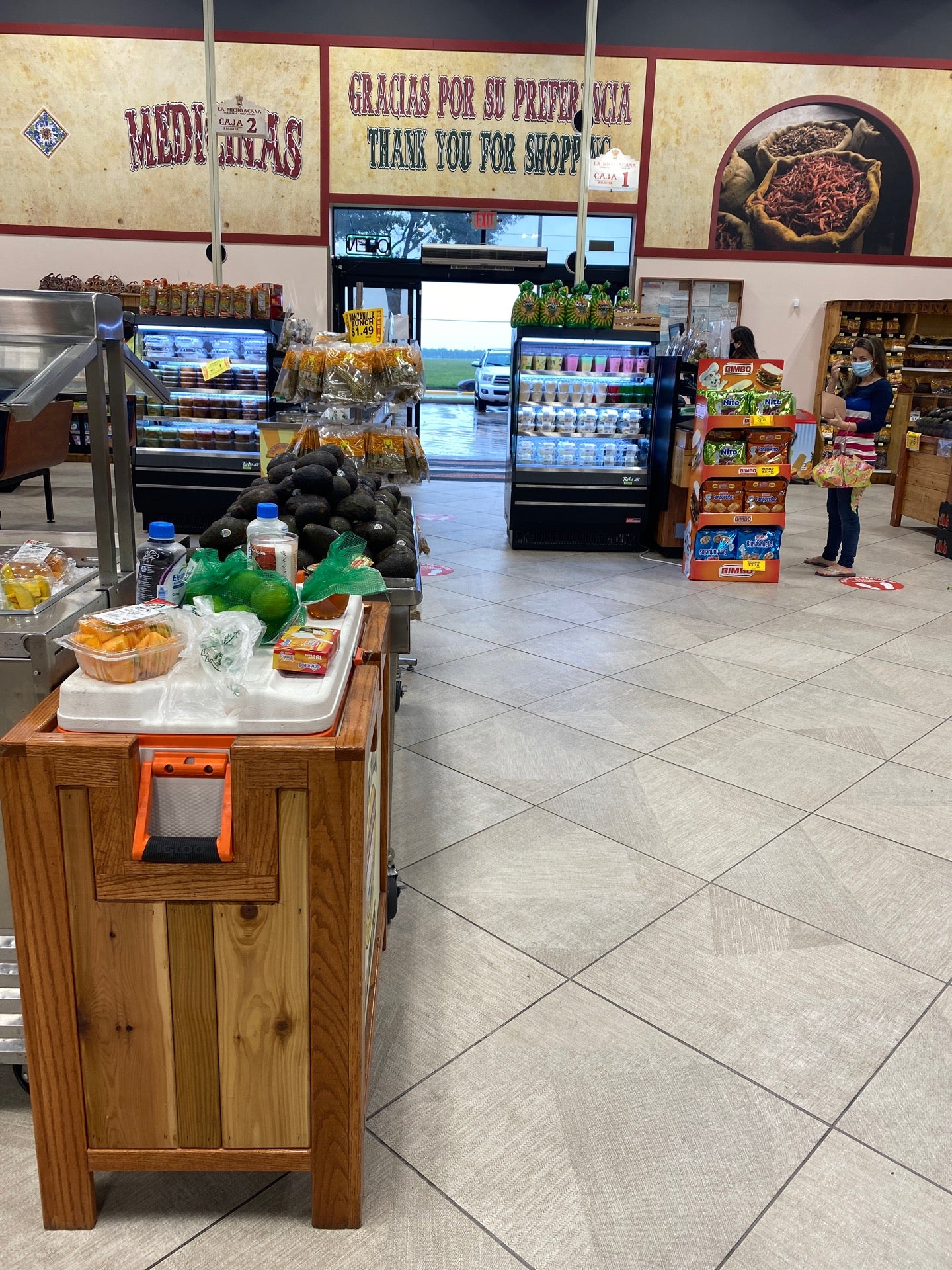 La Michoacana Meat Market, 2455 Eldridge Pkwy, Houston, TX, Grocery