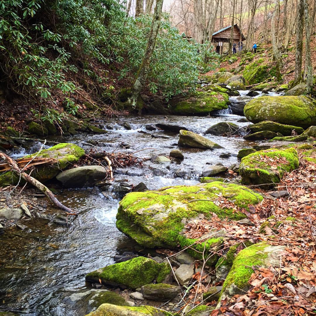 Trailhead for Profile Trail Grandfather Mountain, NC 105, Banner Elk