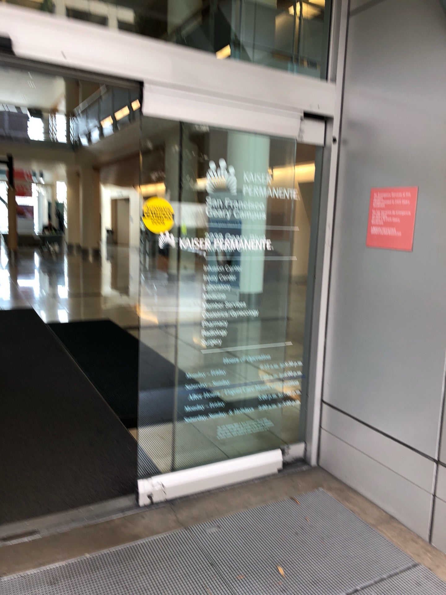 Kaiser Permanente San Francisco Medical Center Satellite Pharmacy, 2238