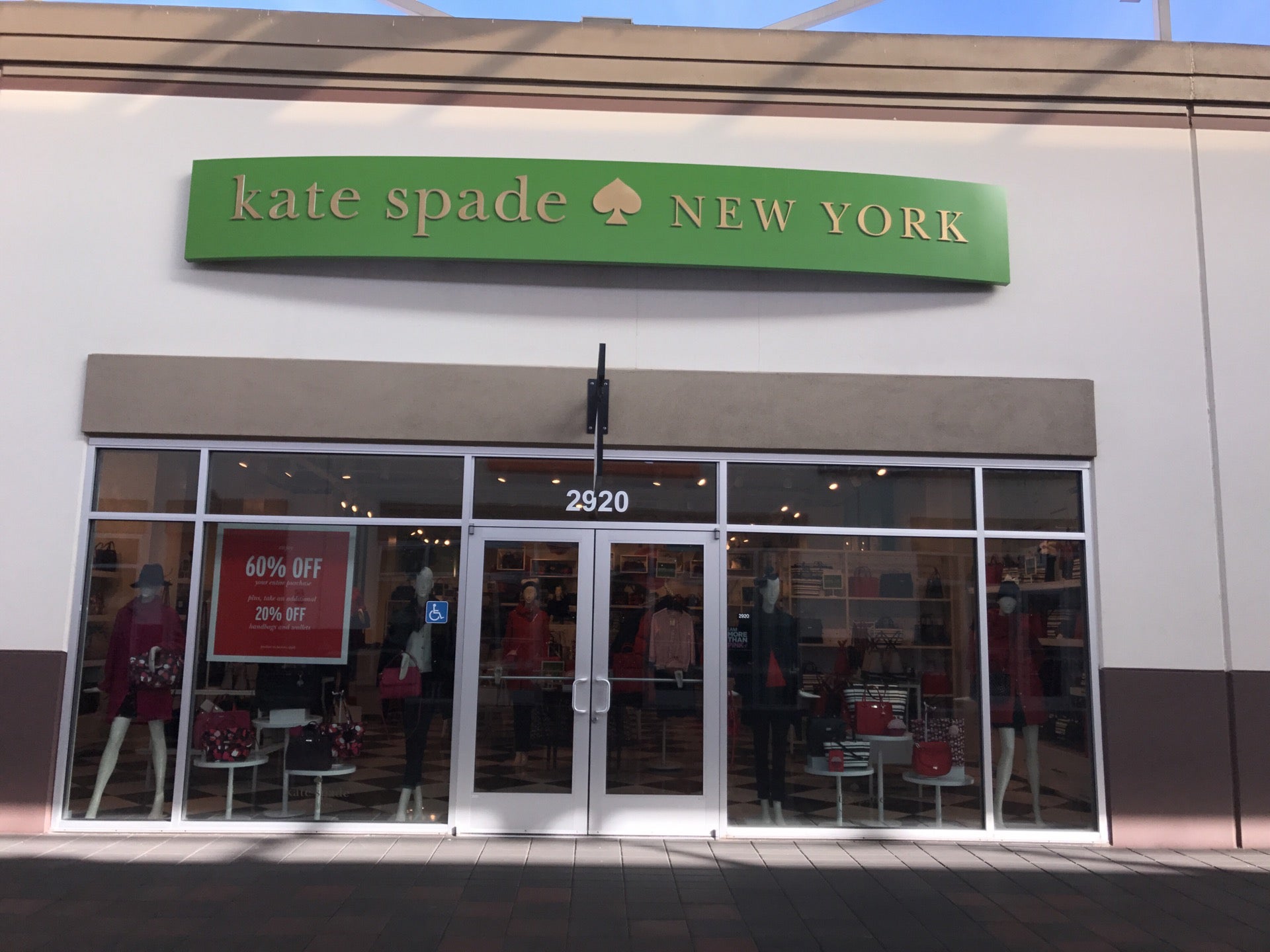 Kate Spade Outlet, 2920 Livermore Outlets Drive, Space 220, Livermore, CA,  Clothing Retail - MapQuest