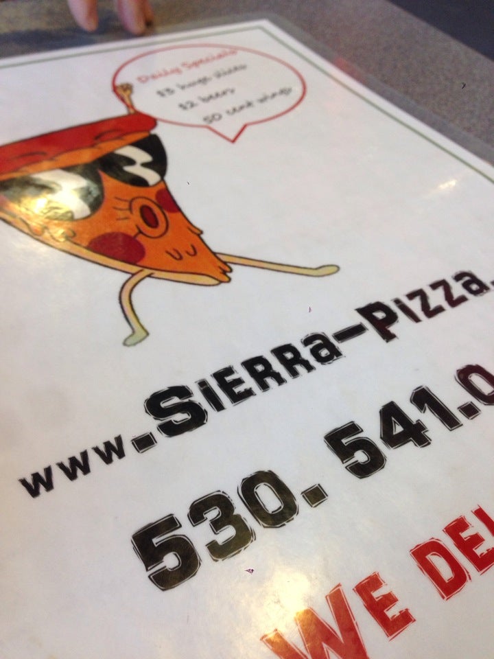Sierra Pizza, 1034 Al Tahoe Blvd, South Lake Tahoe, CA, Pizza MapQuest