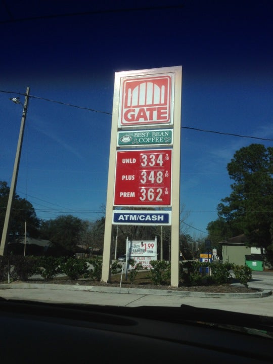 Gate, 10455 Old Saint Augustine Rd, Jacksonville, FL, Gas Stations