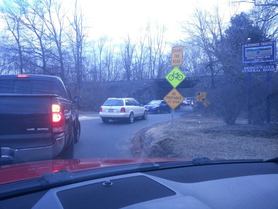 The Annoyingly Narrow Train Underpass, 457459 Milltown Rd, Bridgewater, NJ, Bridge MapQuest