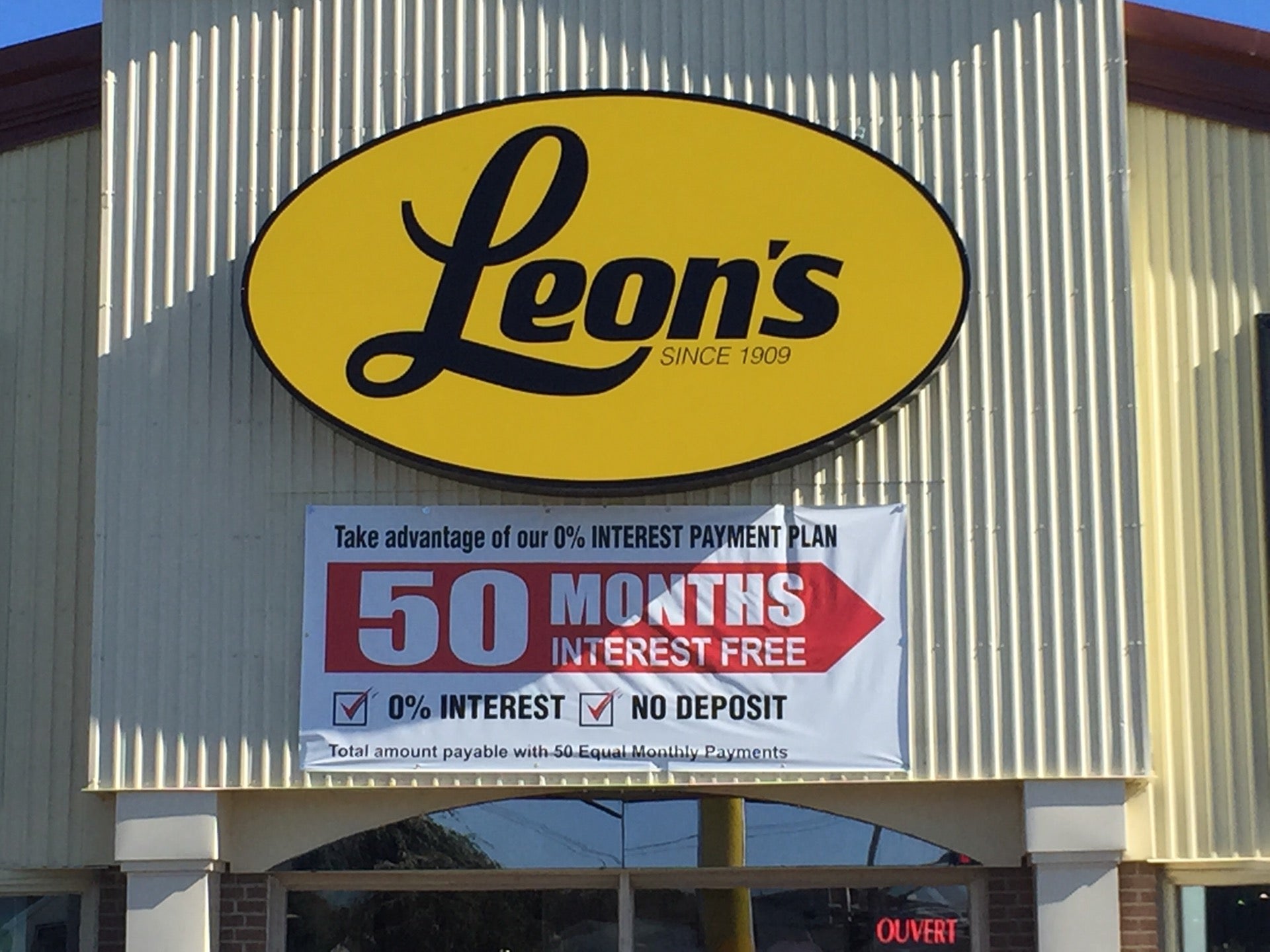 Leon's Furniture, 1212 Saint Peter Avenue, Bathurst, NB MapQuest