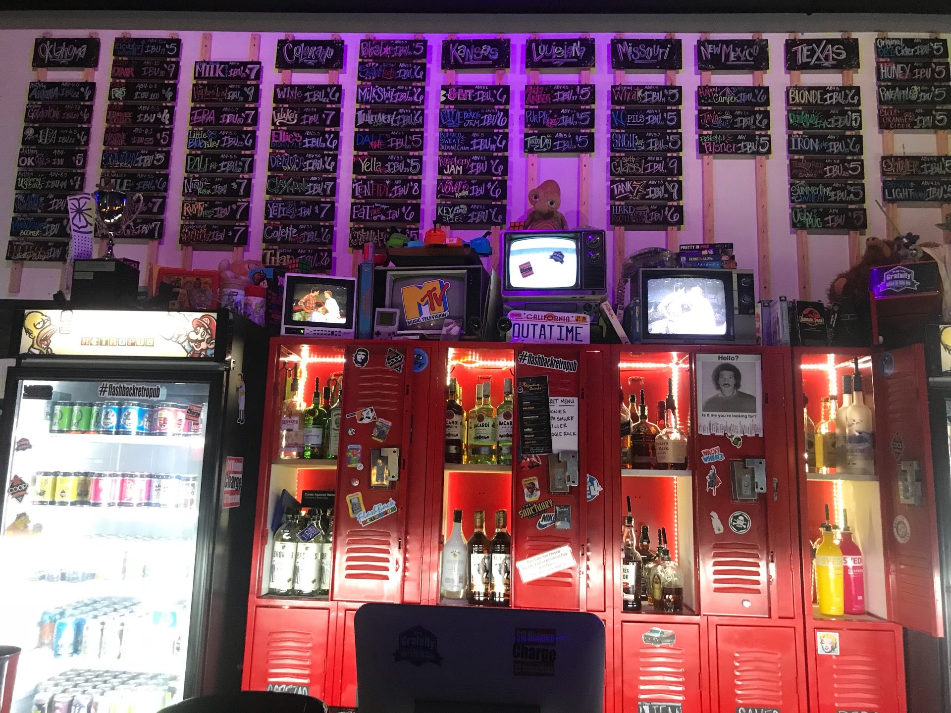 Flashback Retropub, 814 W Sheridan Ave, Ste A, Oklahoma City, OK, Eating places MapQuest