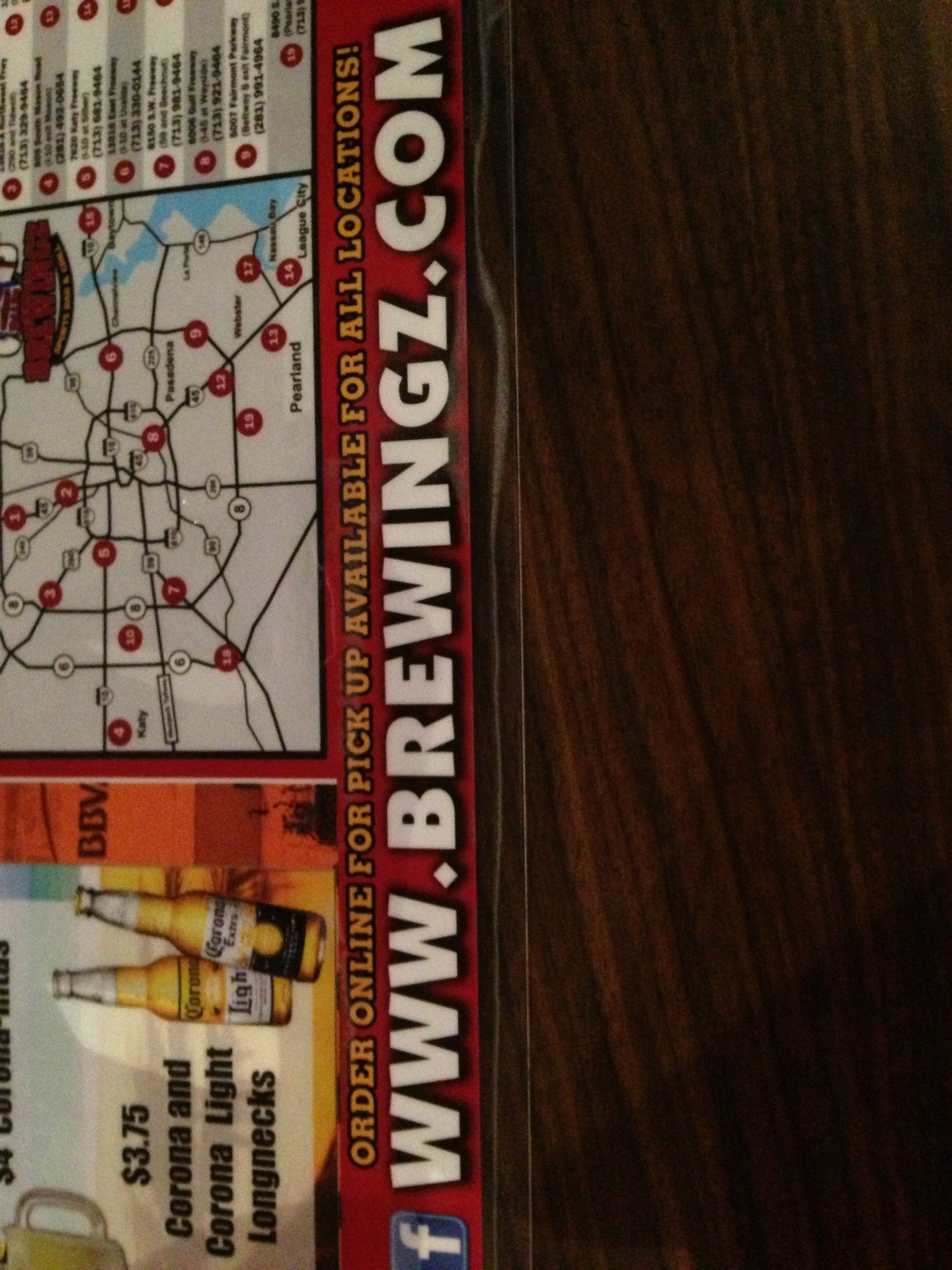 BreWingZ Restaurant and Bar, 13816 Northwest Fwy, Houston, TX, Eating