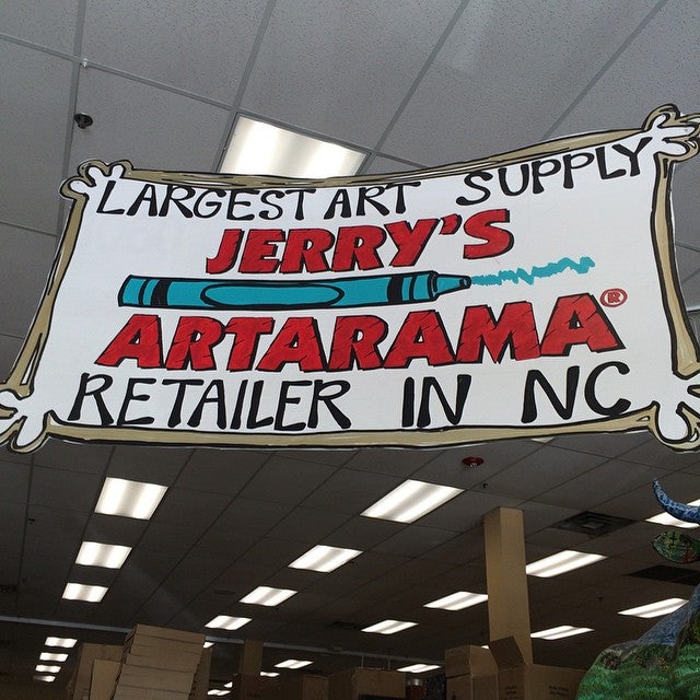 Jerry's Art Supply Store Locations