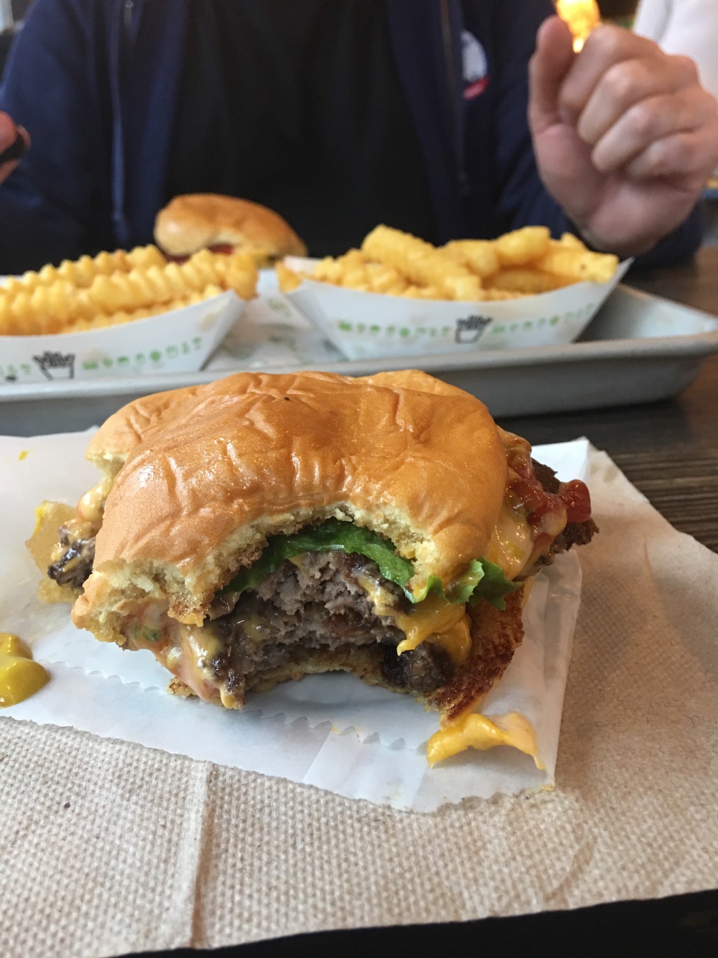 Shake Shack at 77 Seaport Blvd. Boston, MA