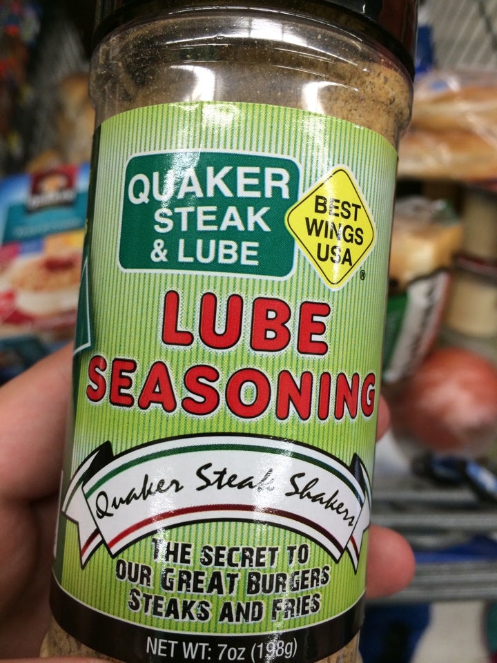 Lube Seasoning Shaker  Quaker Steak & Lube: Retail Store