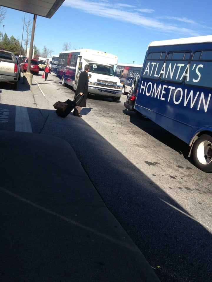 Delta Air Lines Airport Employee Parking Lot, Camp Creek Pkwy, College