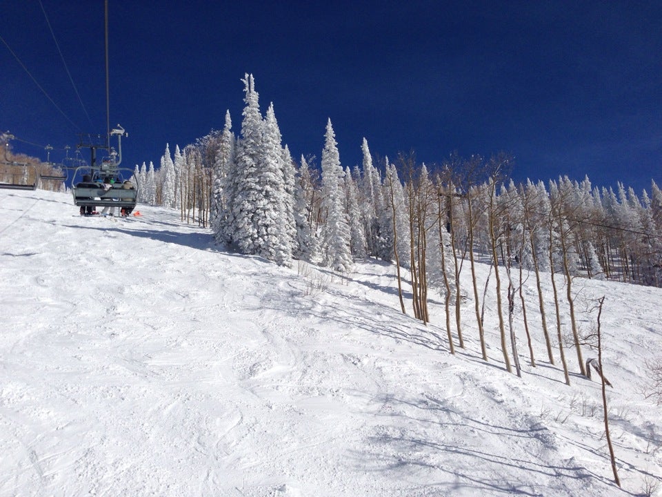 Sundown Express Chairlift, Steamboat Springs, CO, Sports - MapQuest