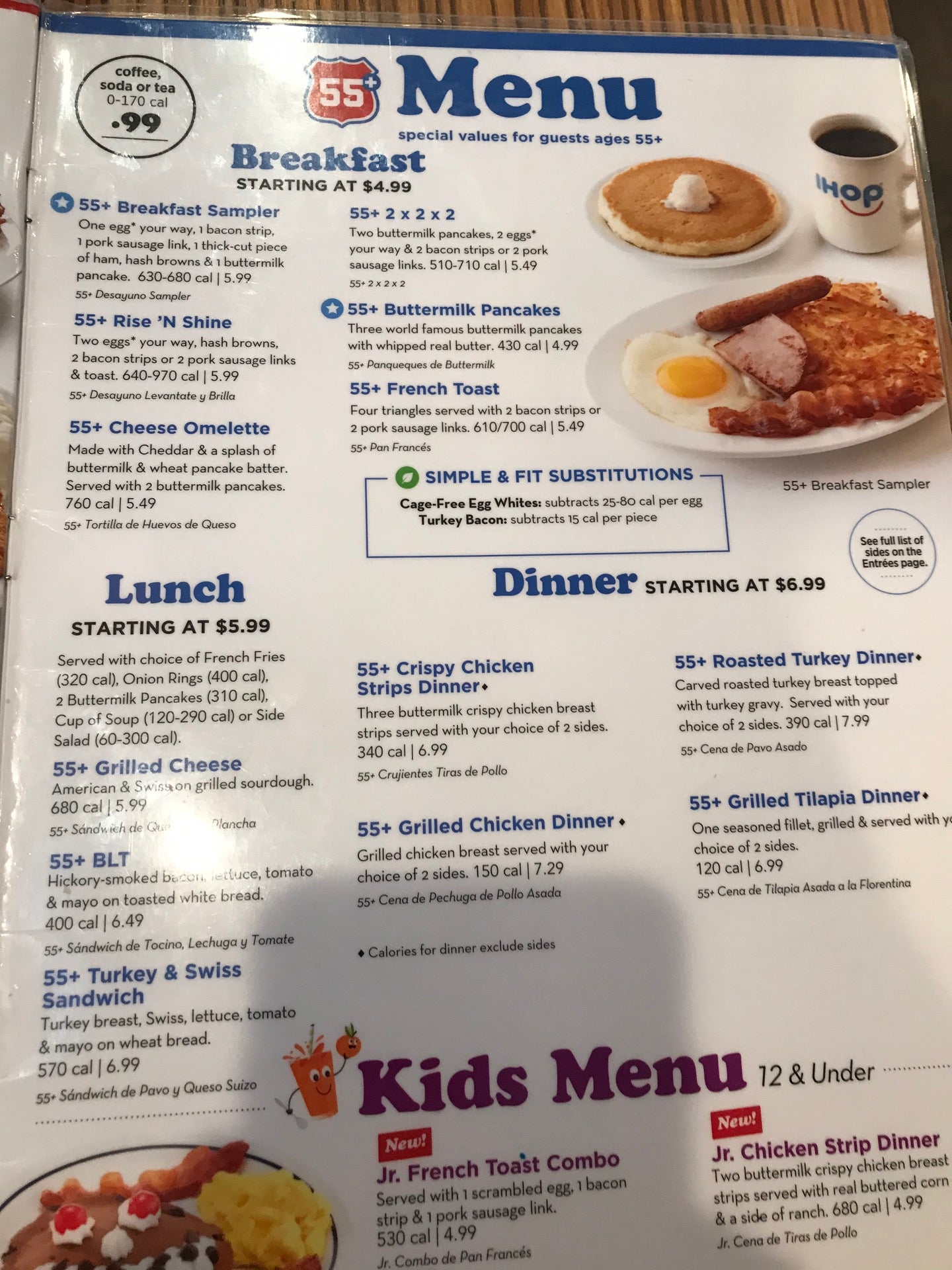 IHOP, Kissimmee - 5184 W Spacecoast Pkwy - Cardápio, Preços & Comentários  de Restaurantes