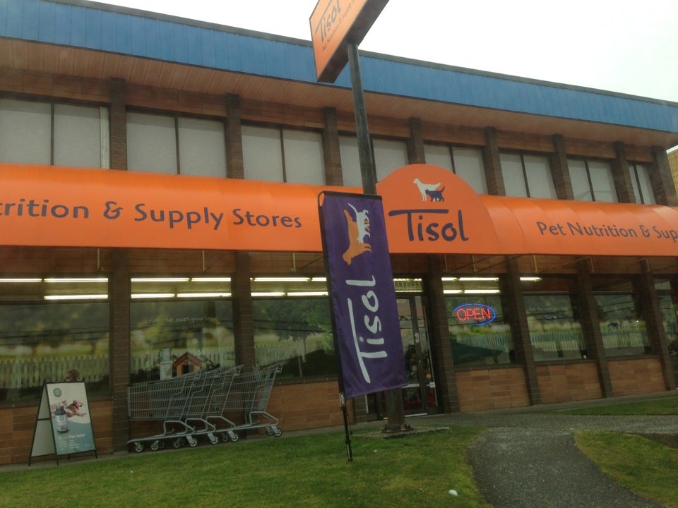 Tisol Pet Nutrition & Supply Stores, 7117 Gilley Ave, Burnaby, BC