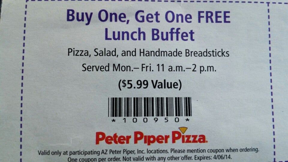 Peter Piper Pizza, 6040 S Central Avenue, Phoenix, AZ, Foods Carry Out -  MapQuest