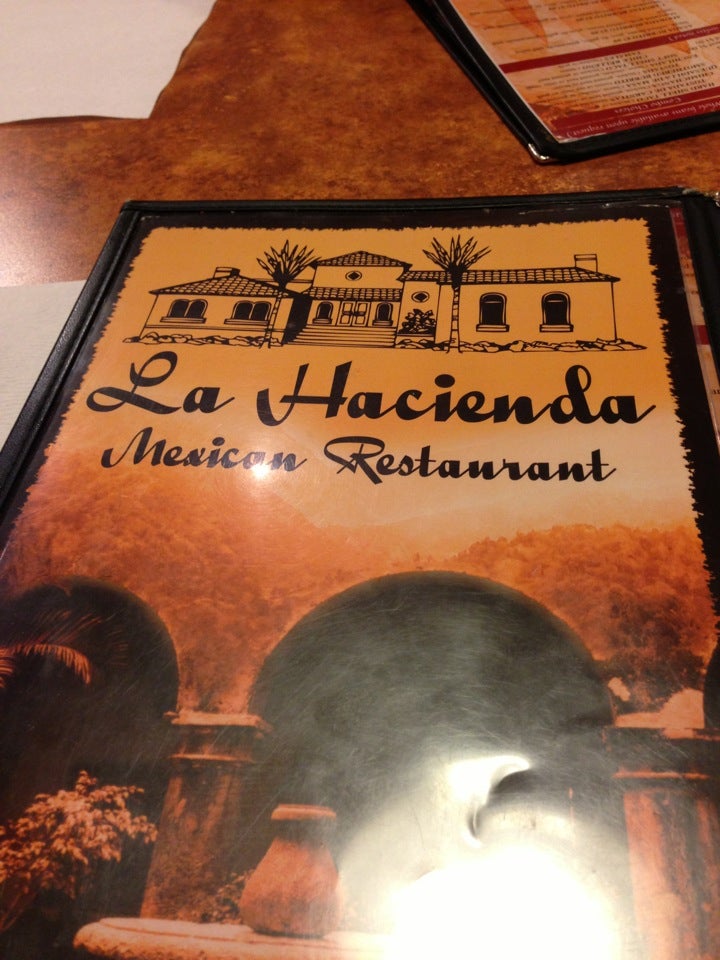 La Hacienda menu – SLC menu