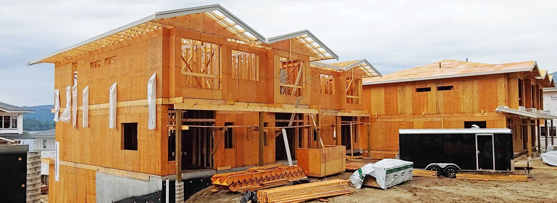 One Shot Framing, Academy Way, Kelowna, BC, Builders Construction