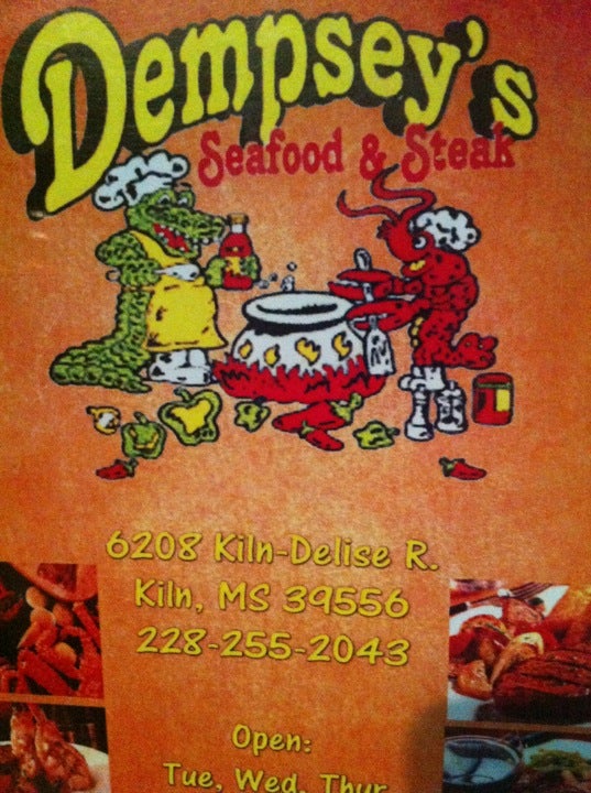 Dempsey's Seafood & Steak, 6208 Kiln Delisle Rd, Kiln, MS, Restaurants