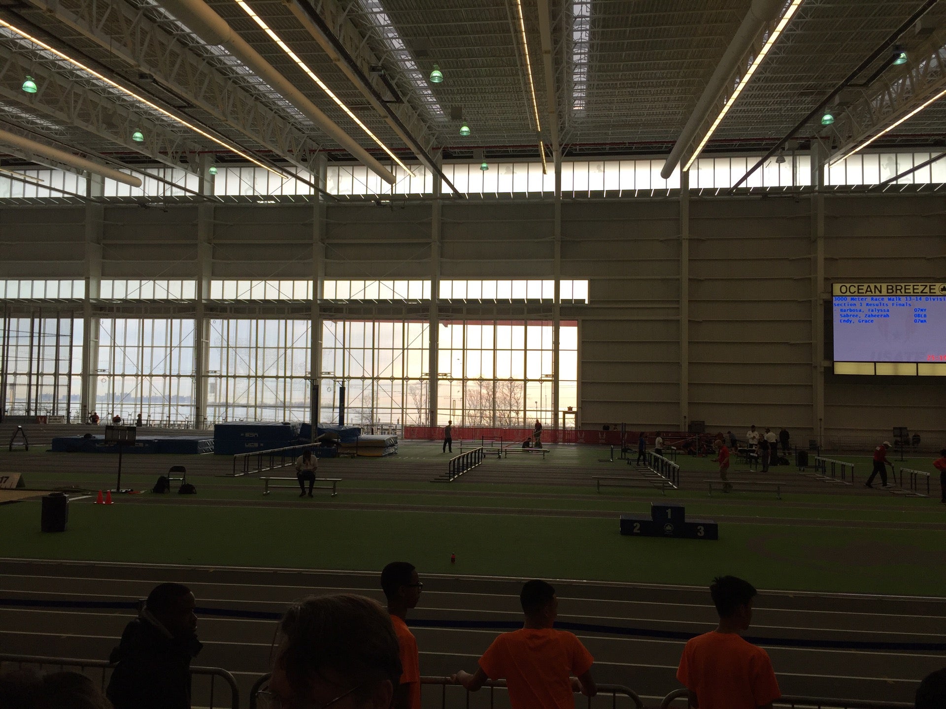 Ocean Breeze Indoor Track Facility, 625 Father Capodanno Blvd, New York