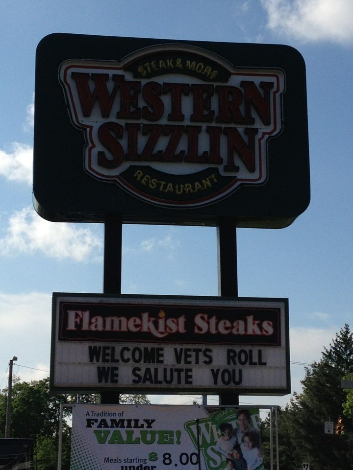 Western Sizzlin Steak House, 17567 York Rd, Hagerstown, MD, Steak ...