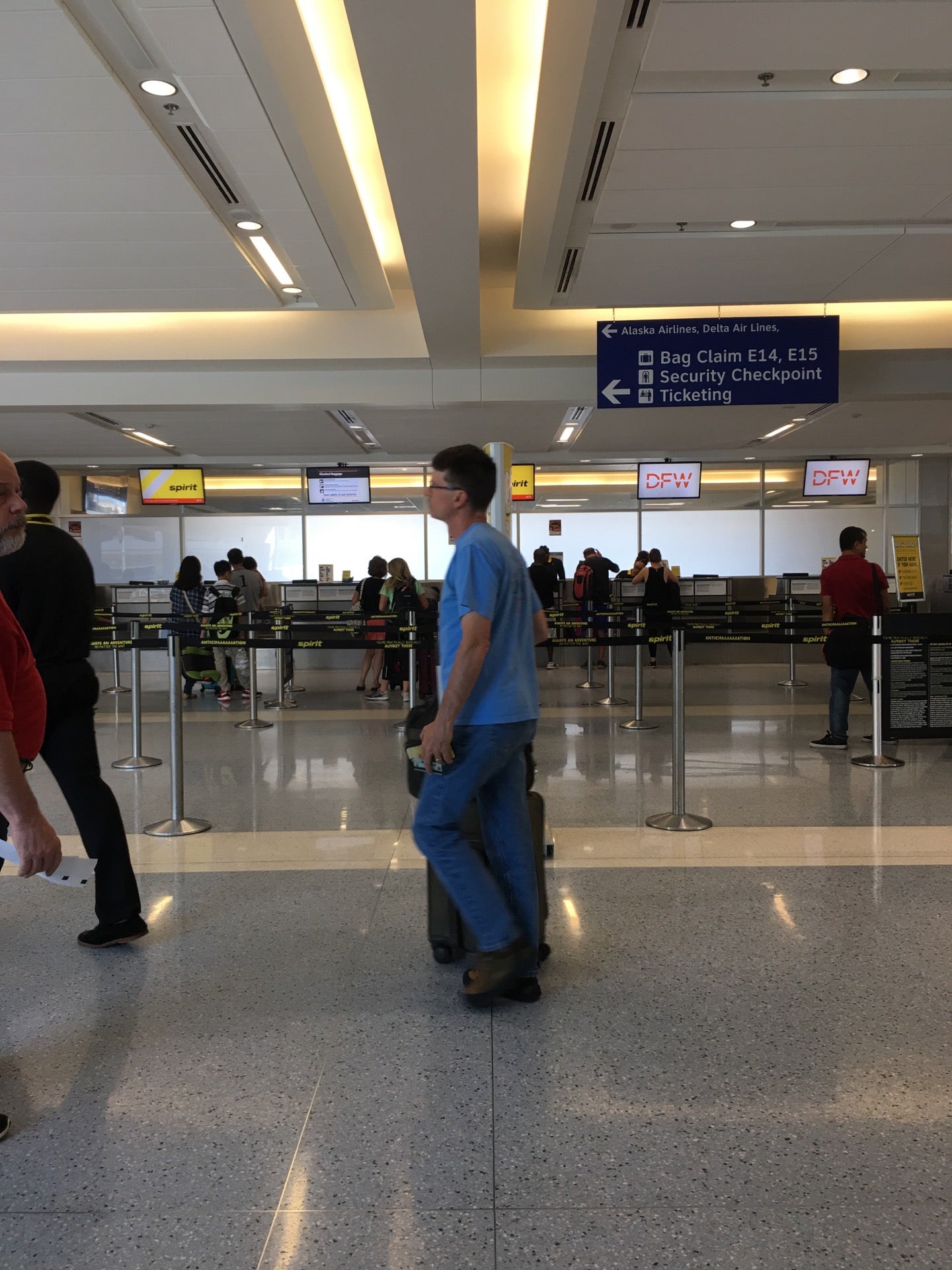 Spirit Airlines Ticket Counter, Grapevine, TX MapQuest