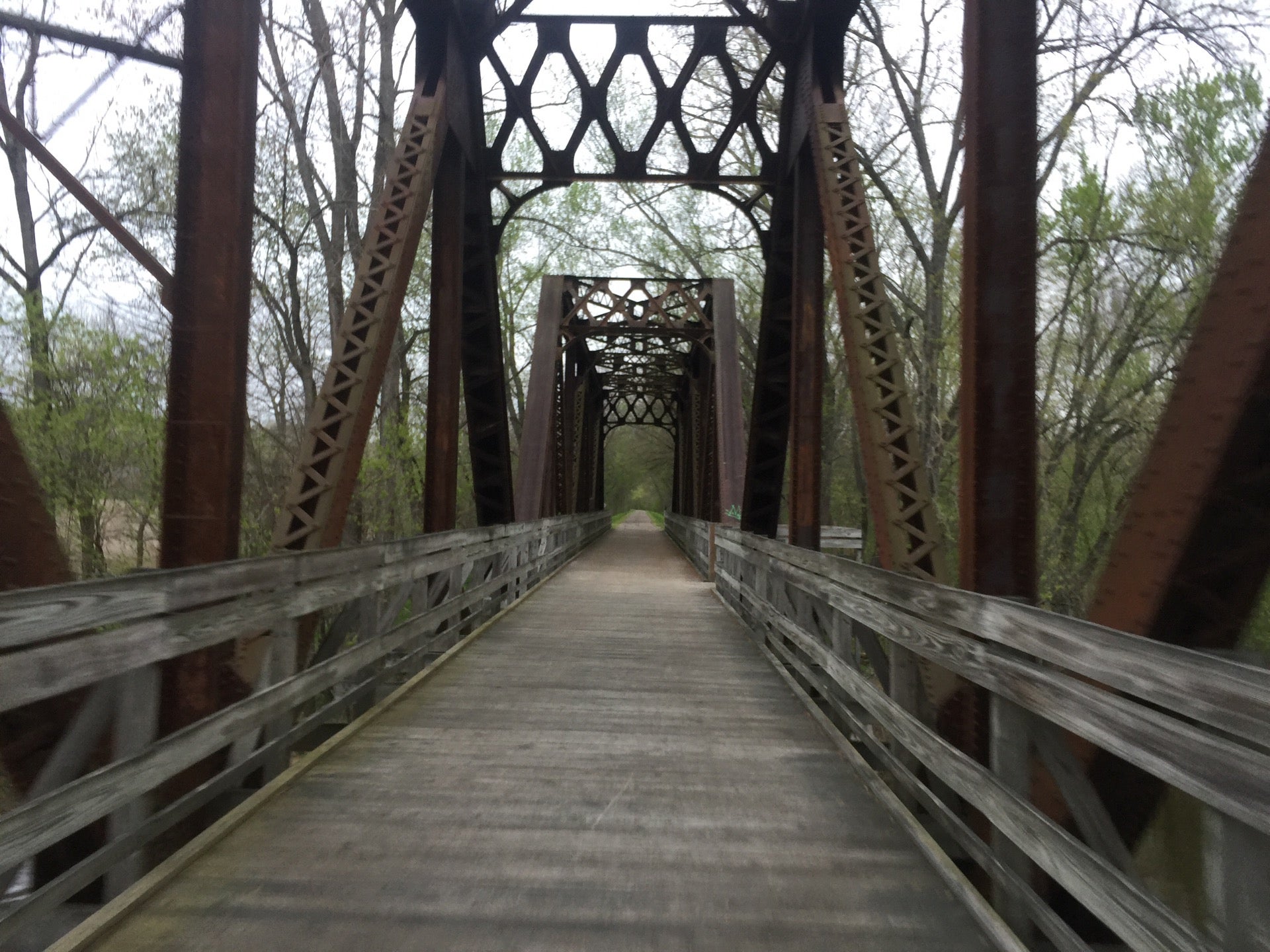 Kokosing Gap Trail 4 Mile Marker at 2nd Bridge, Gambier, OH MapQuest