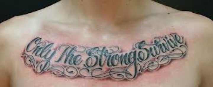 56 Impressive Only The Strong Survive Tattoo Ideas A Ray of Light in the  Darkness  All About Tattoo