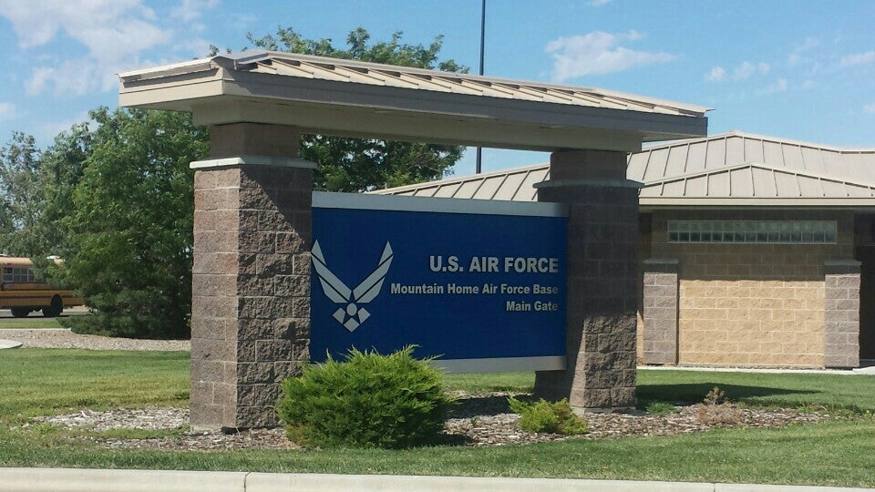 Main Gate, Gunfighter Ave, Mountain Home Air Force Base, ID - MapQuest