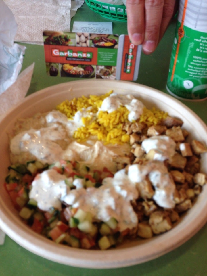 Garbanzo Mediterranean Fresh, 11075 Huebner, San Antonio, TX, Eating