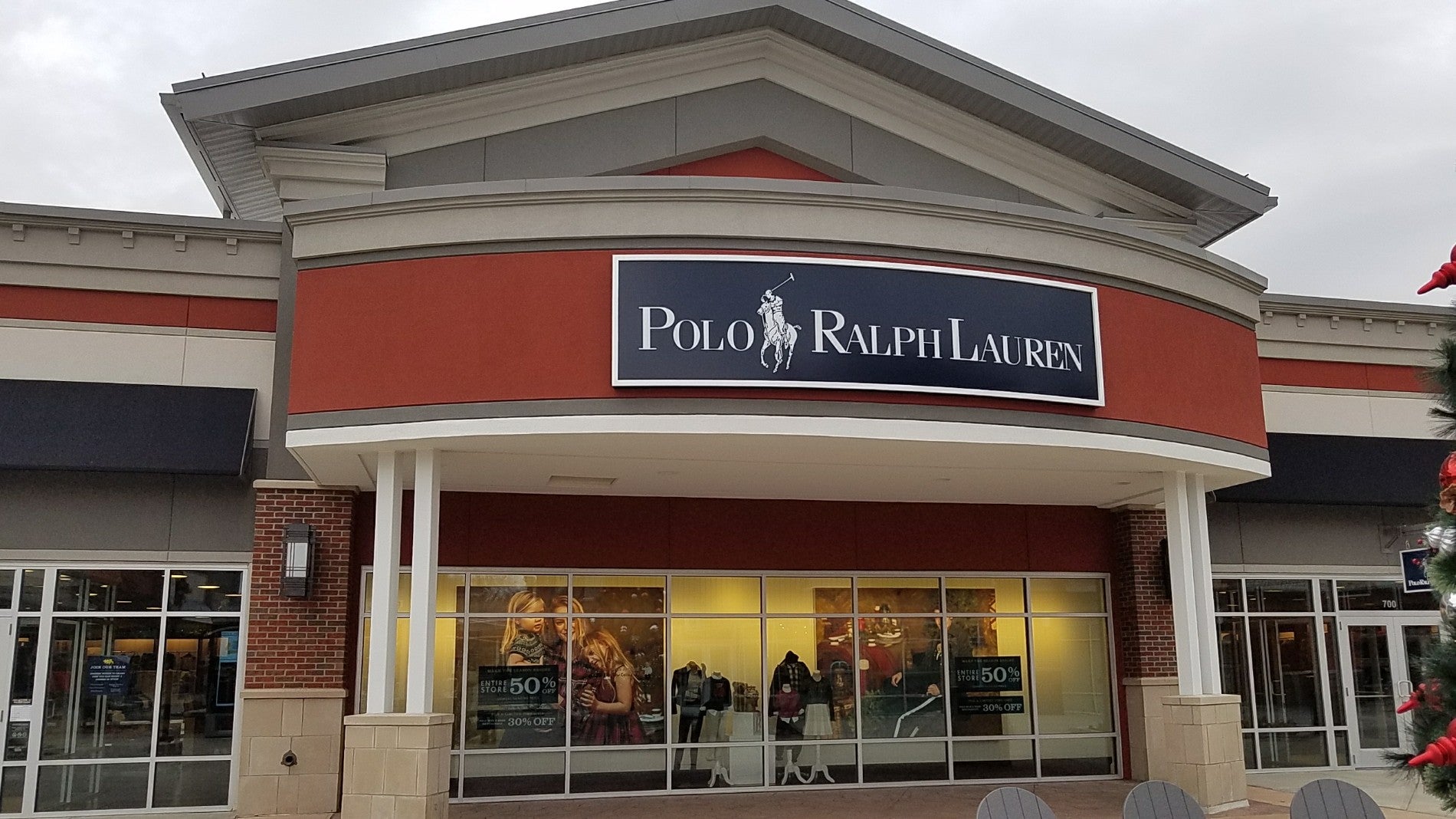 Polo Ralph Lauren store is pictured in Tanger Outlets in