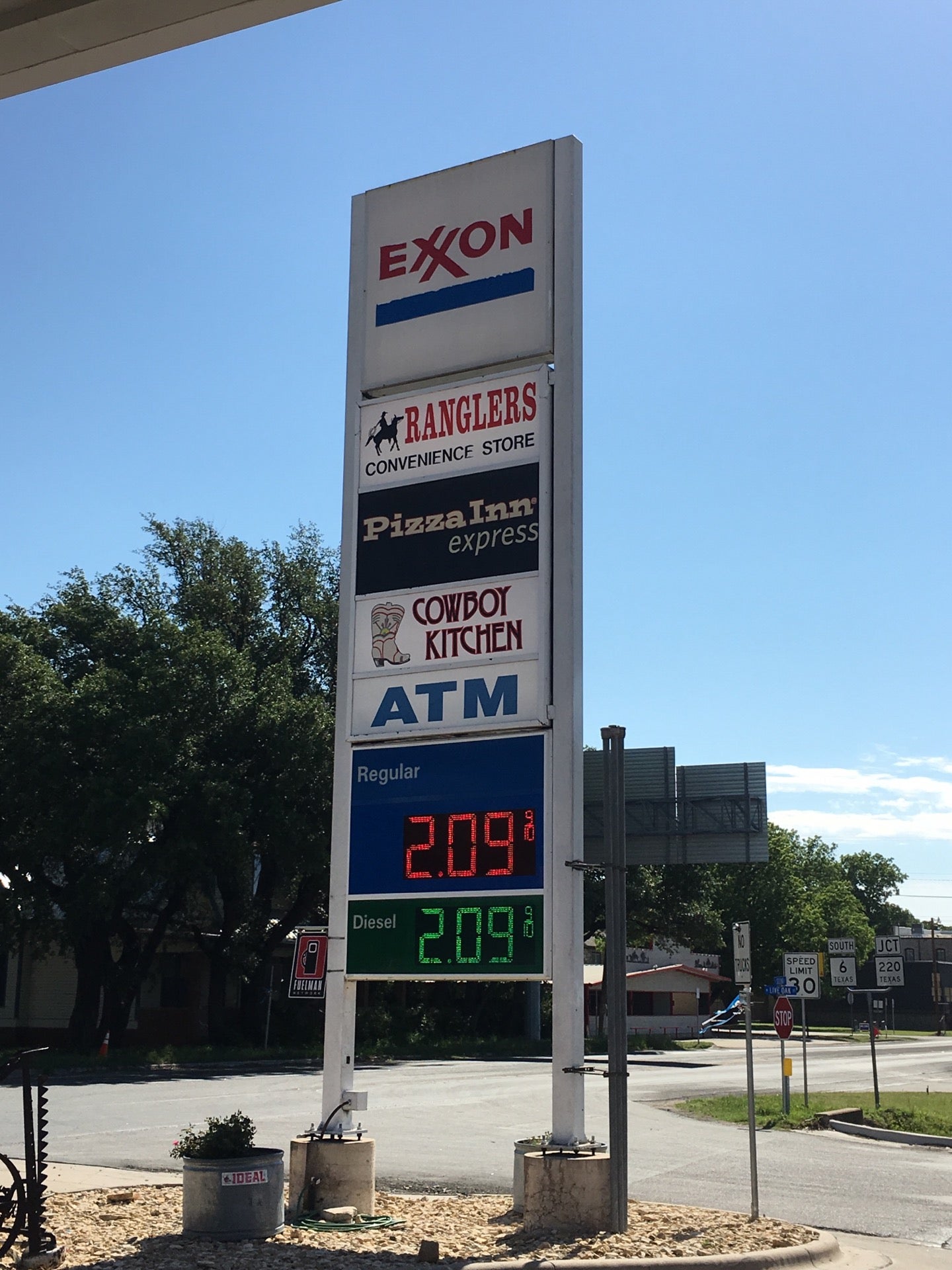 Exxon, W 2nd St, Hico, TX MapQuest