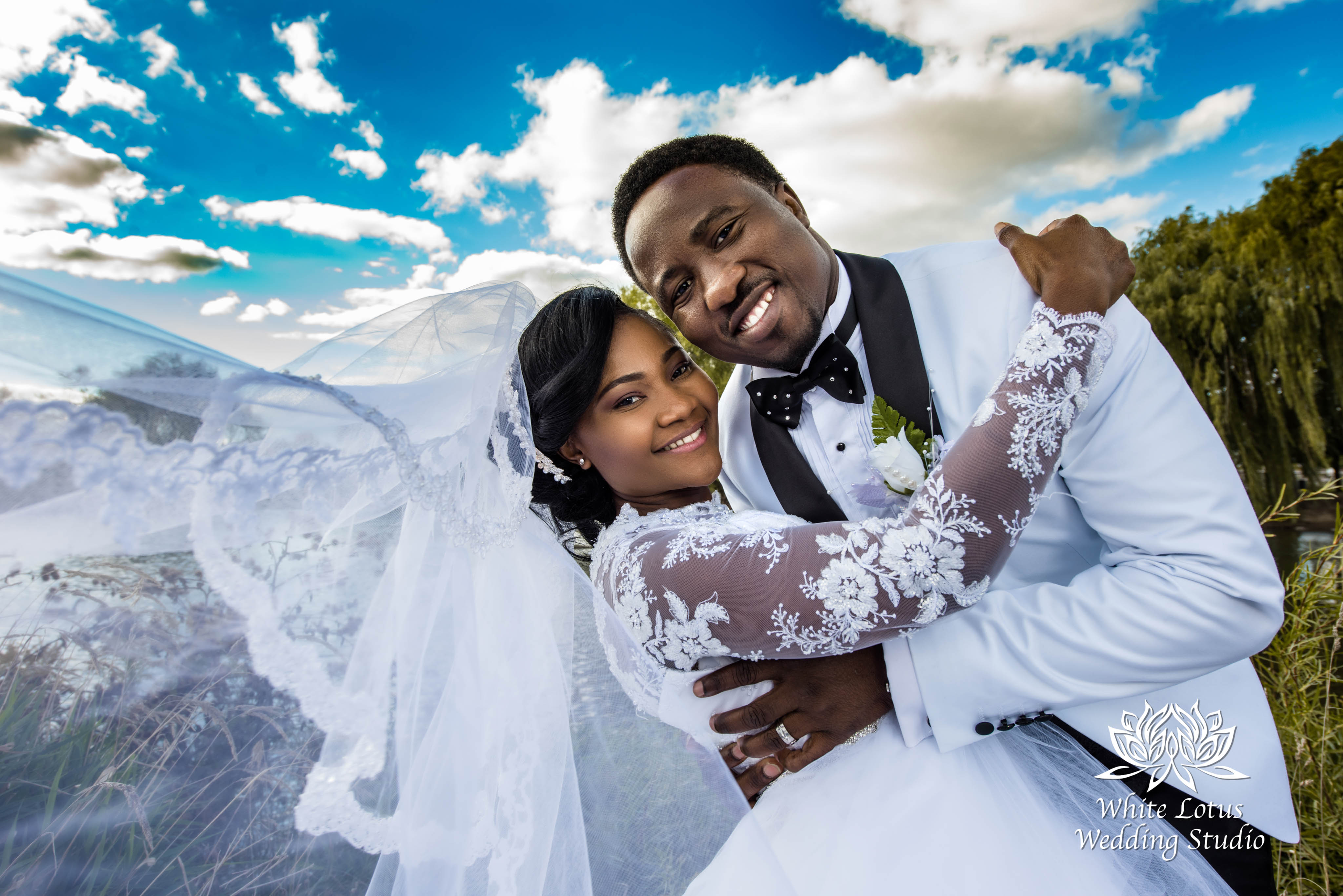 White LOTUS Wedding Studio