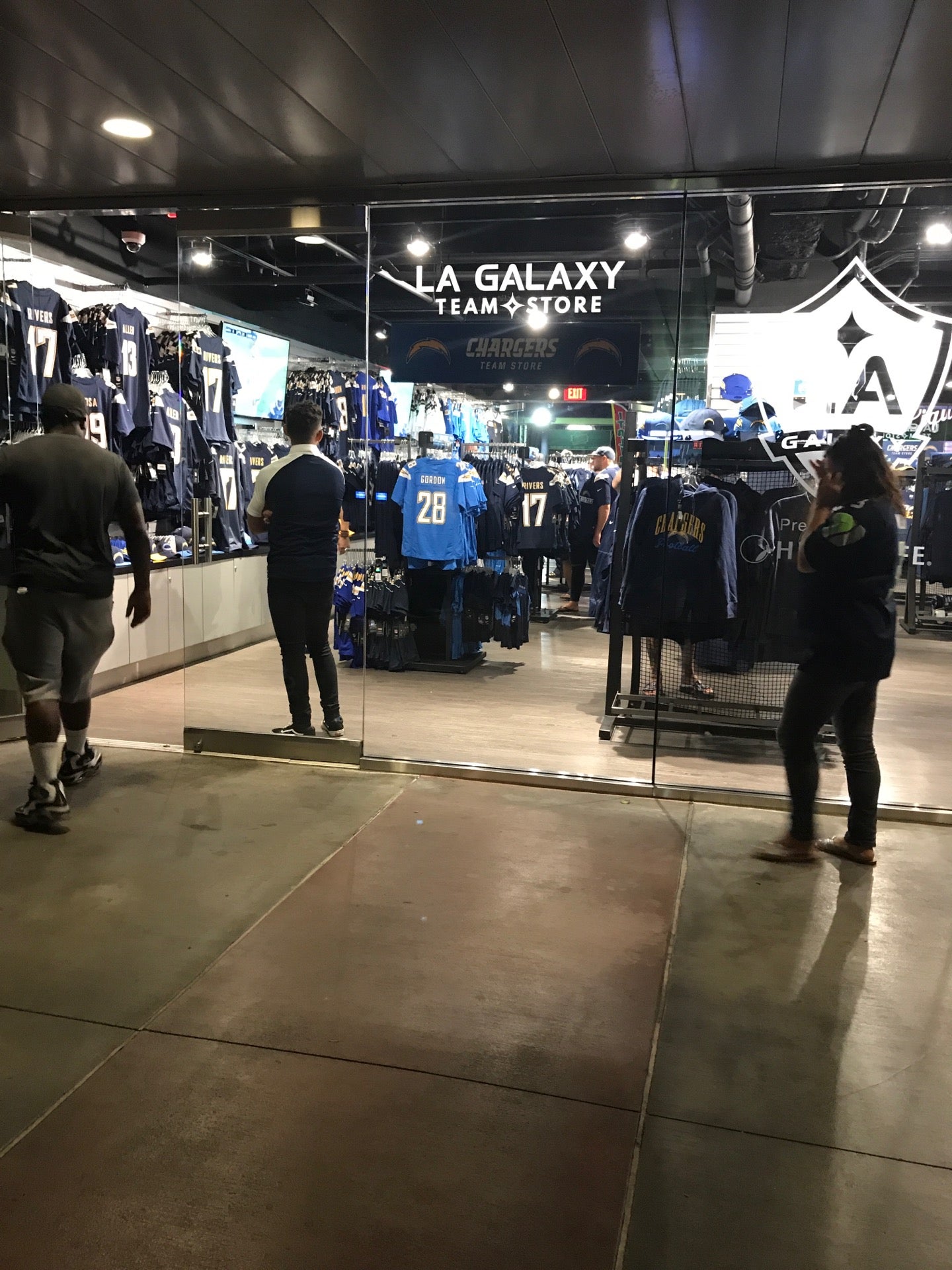 LA Galaxy Team Store, Carson, California