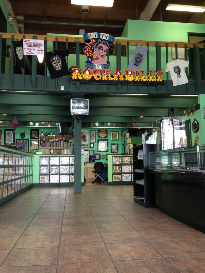 RockABilly Tattoo & Piercing Studio, 4576 N University Dr, Lauderhill