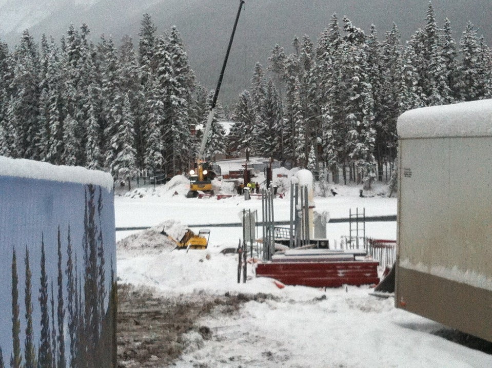 Muskrat Street Bridge, Buffalo St, Banff, AB, Bridge MapQuest