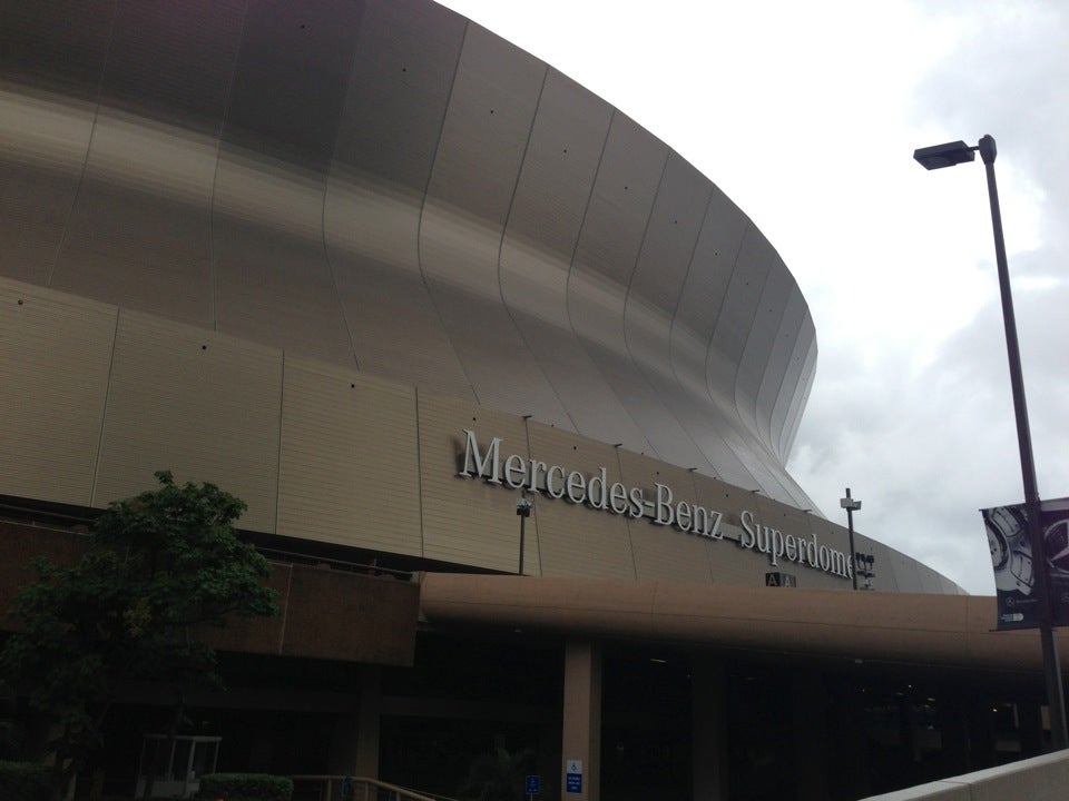 Mercedes-Benz Superdome, Sugar Bowl Dr, New Orleans, Louisiana, Stadiums  Arenas & Athletic Fields - MapQuest