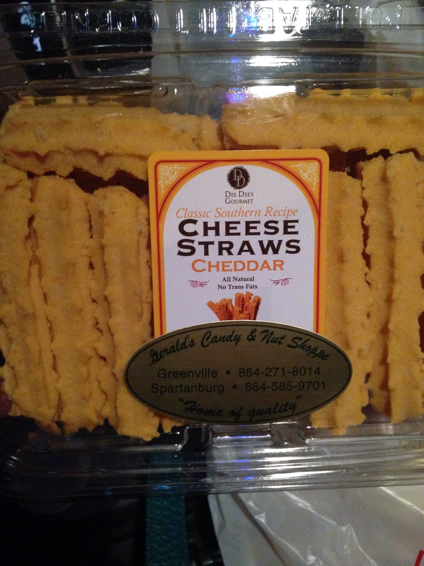 Gerald's Candy & Nut Shoppe, 212 E Daniel Ave, Spartanburg, SC