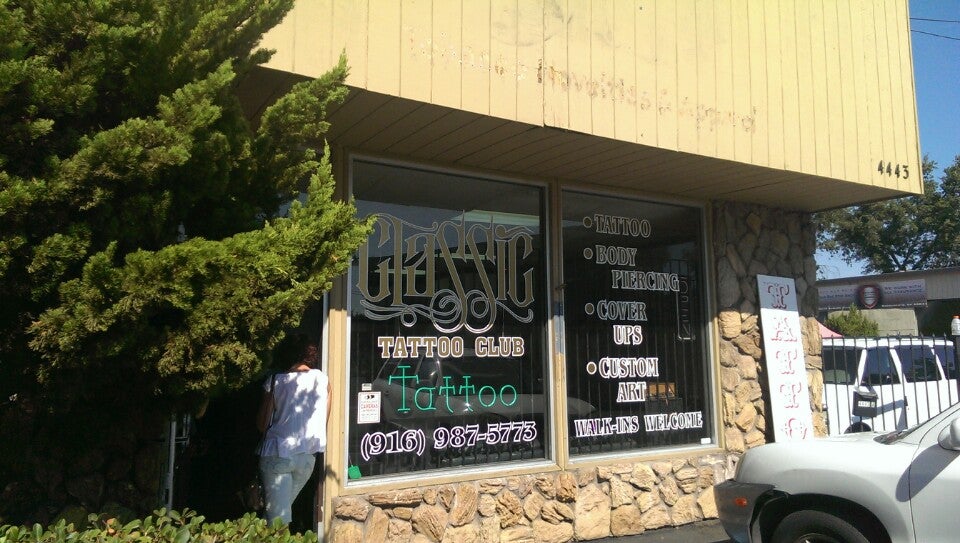 Classic Tattoo Club and Piercing, 4443 Auburn Blvd, Sacramento, CA, Tattoos & Piercing - MapQuest